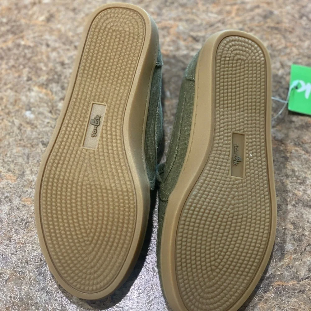 New Sanuk Slip Ons